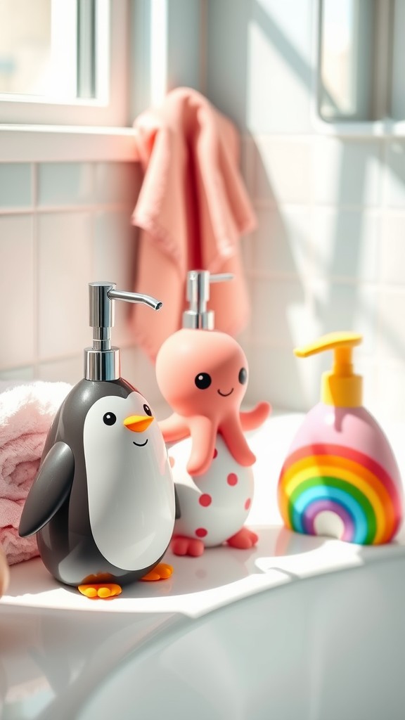 Playful Soap Dispensers