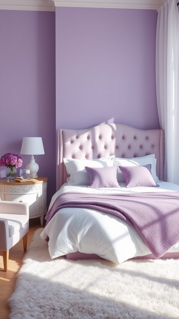 purple bedroom ideas