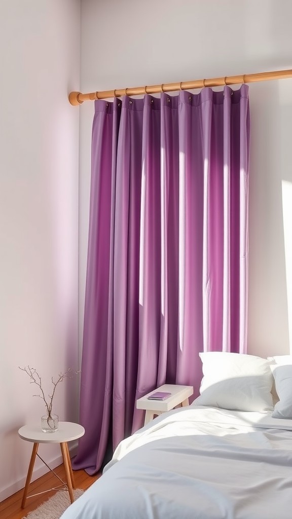 Purple Curtains