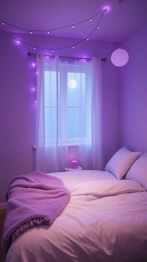 Purple Fairy Lights