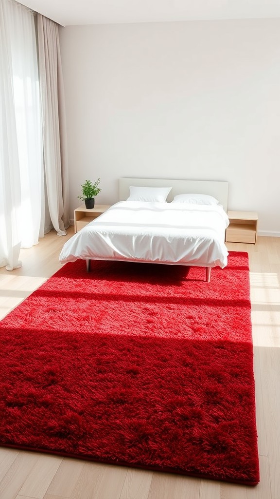 Red Area Rugs