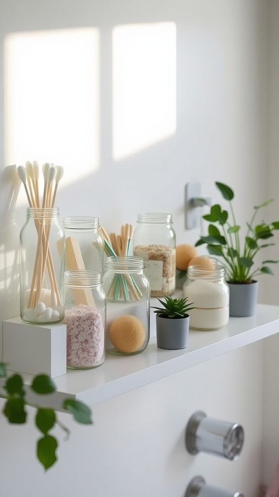 Repurpose Unused Jars for Storage