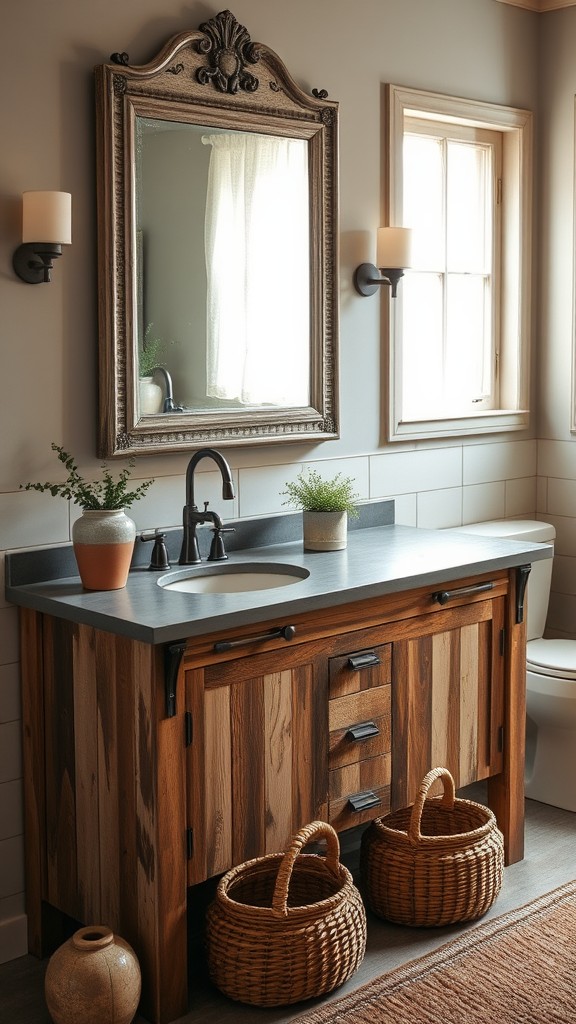 Rustic Farmhouse Vanities