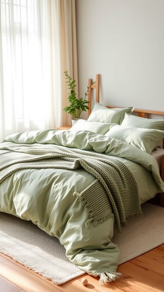 Sage Green Bedding Combinations