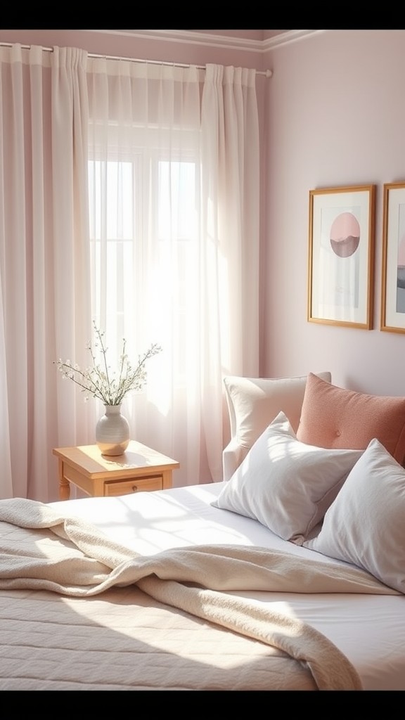 Soft Color Palettes for a Serene Atmosphere