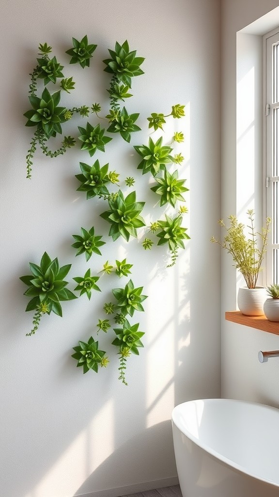 Succulent Wall Installations