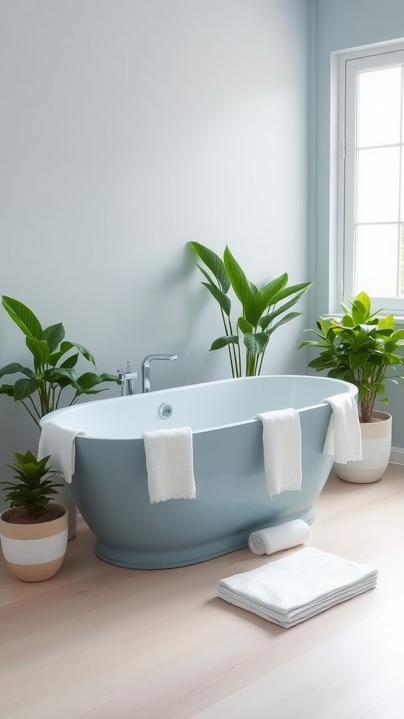 Tranquil Blue Bathtubs