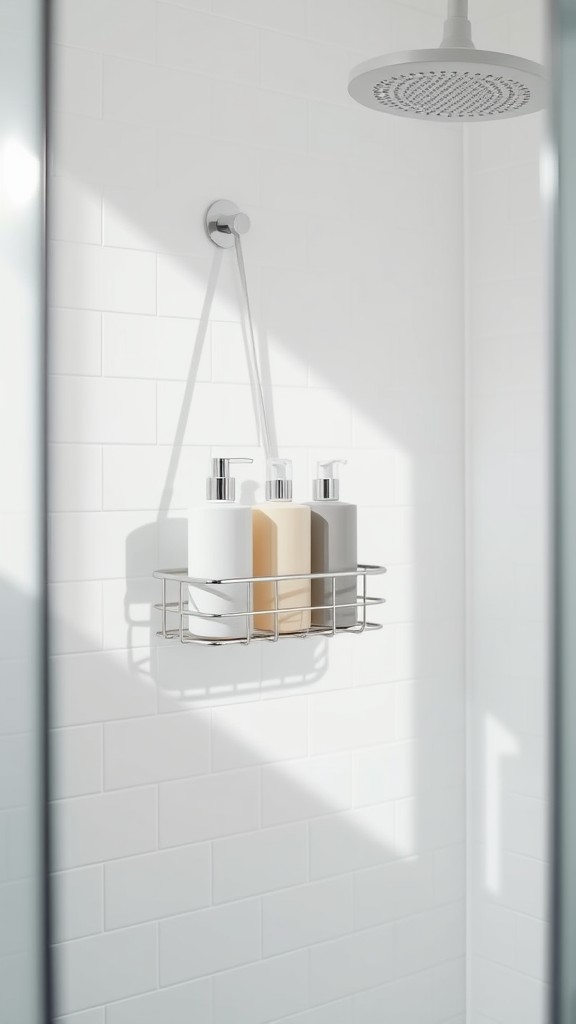 Use a Shower Caddy for Shower Products