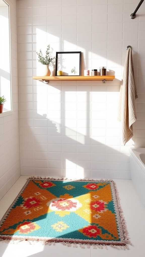 Use Colorful or Themed Rugs as Grounding Elements