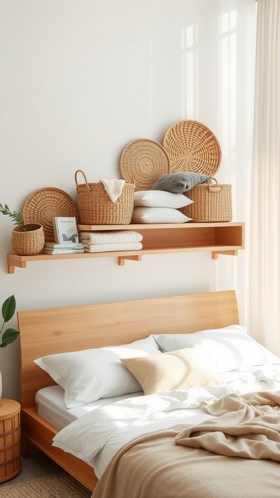 Use Decorative Baskets for Storage