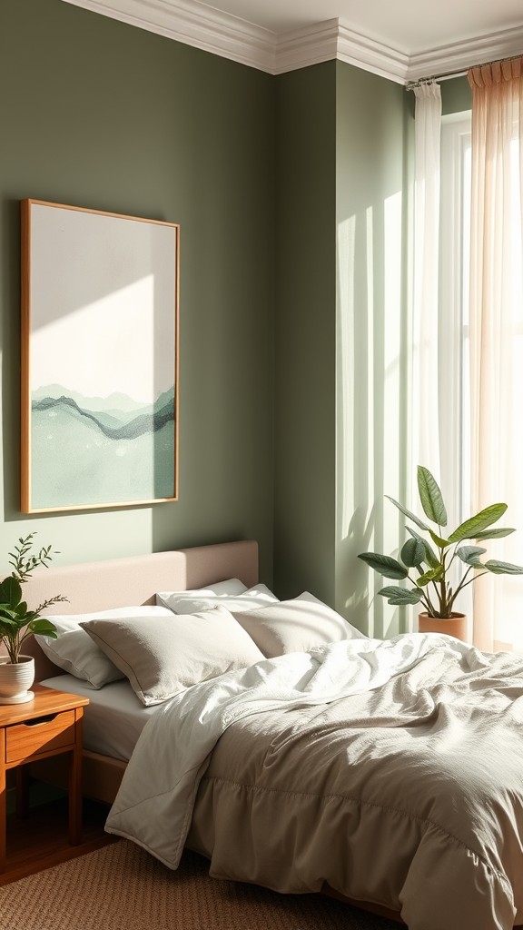 Using Sage Green in Wall Art