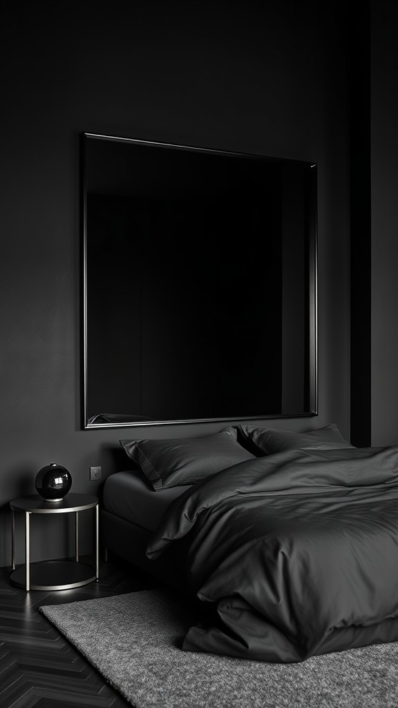 Utilize Black Mirrors to Create Depth