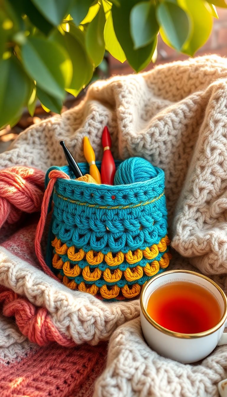 Versatile Crochet Pouch