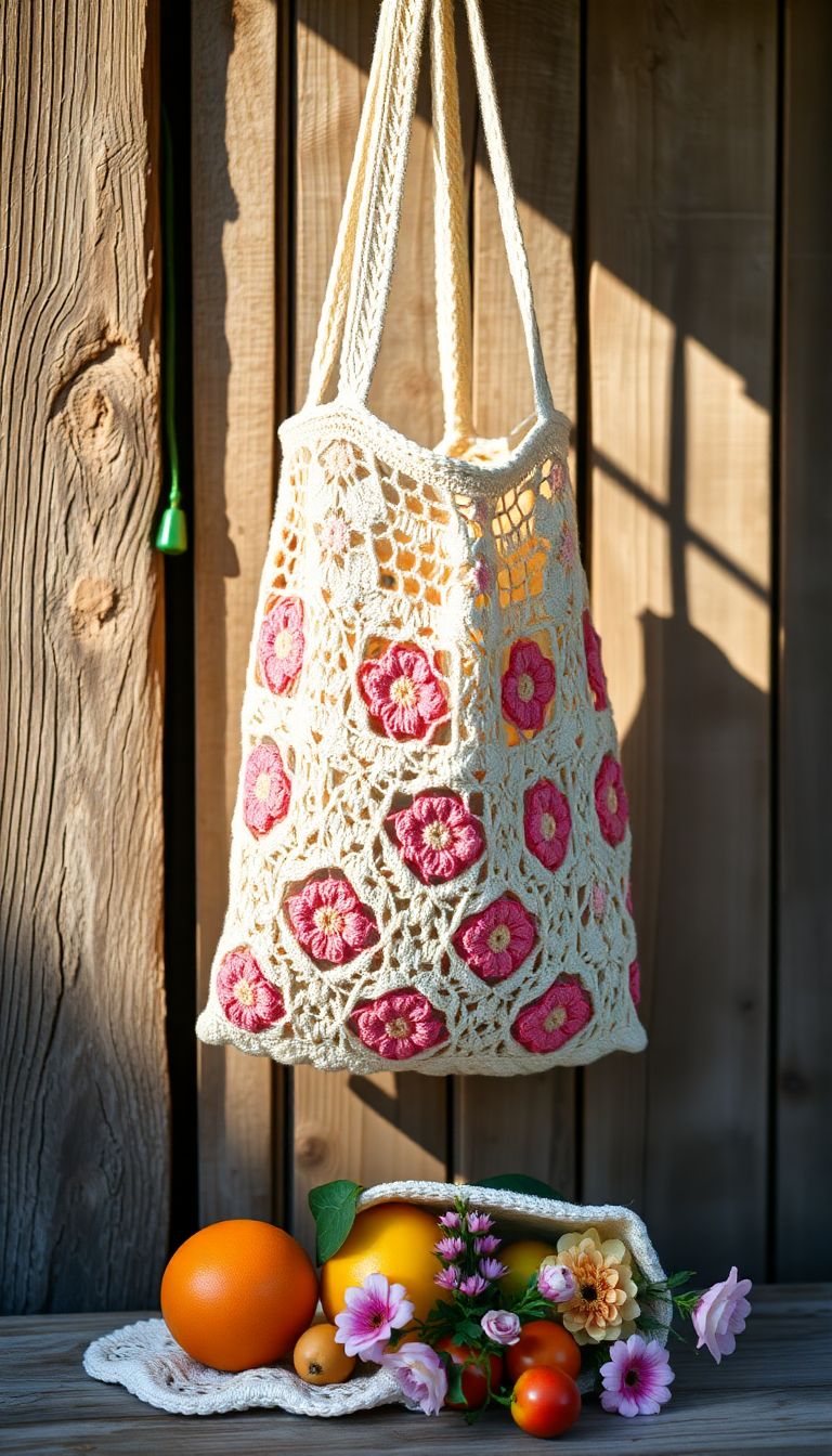 Vintage-Inspired Market Bag