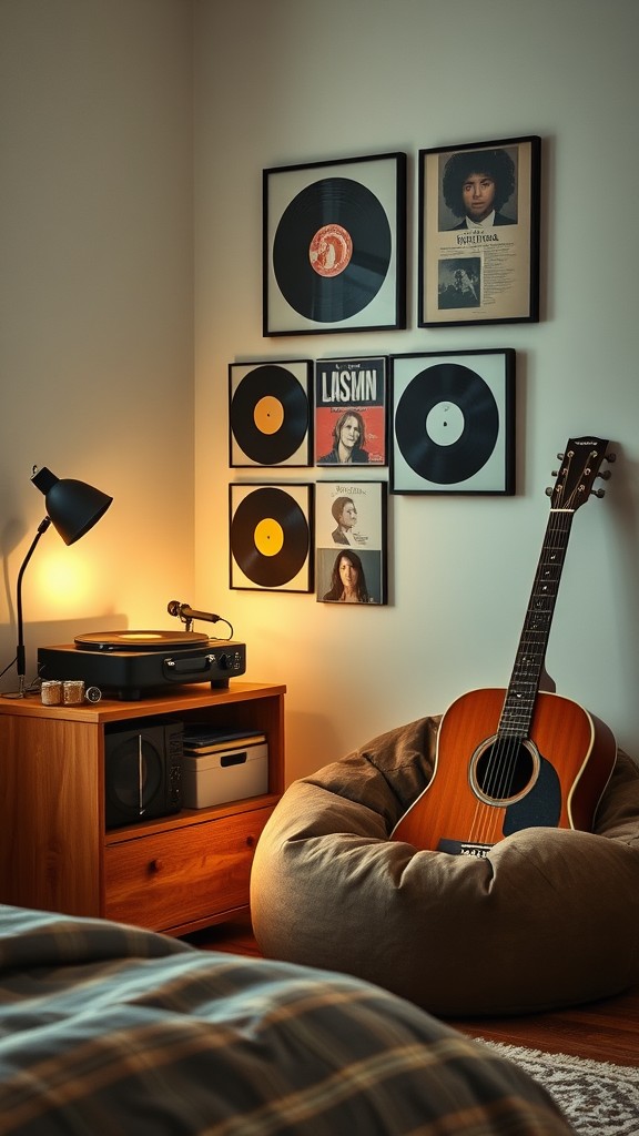 Vintage Music Inspired Decor