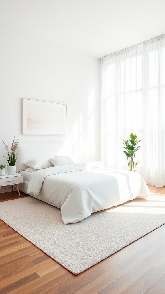 white bedroom ideas for a bright and clean look