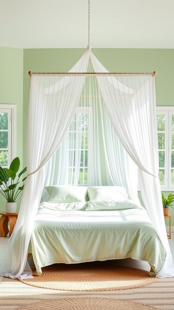 White Canopy Beds