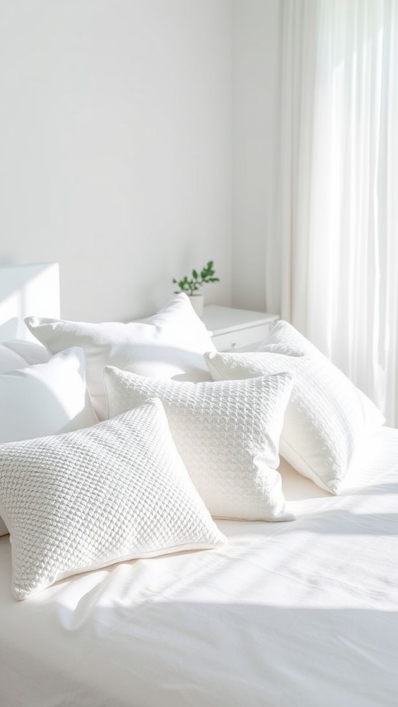 White Decorative Pillows