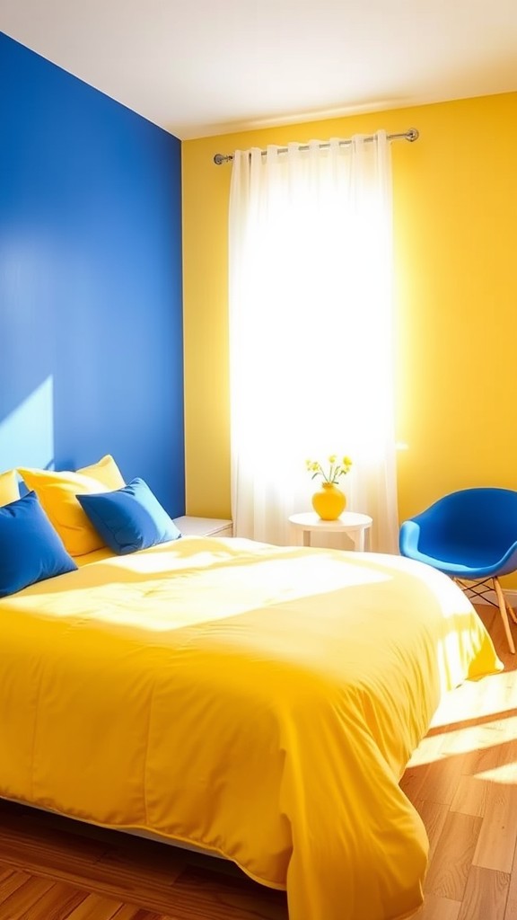 Yellow and Blue Color Pairing