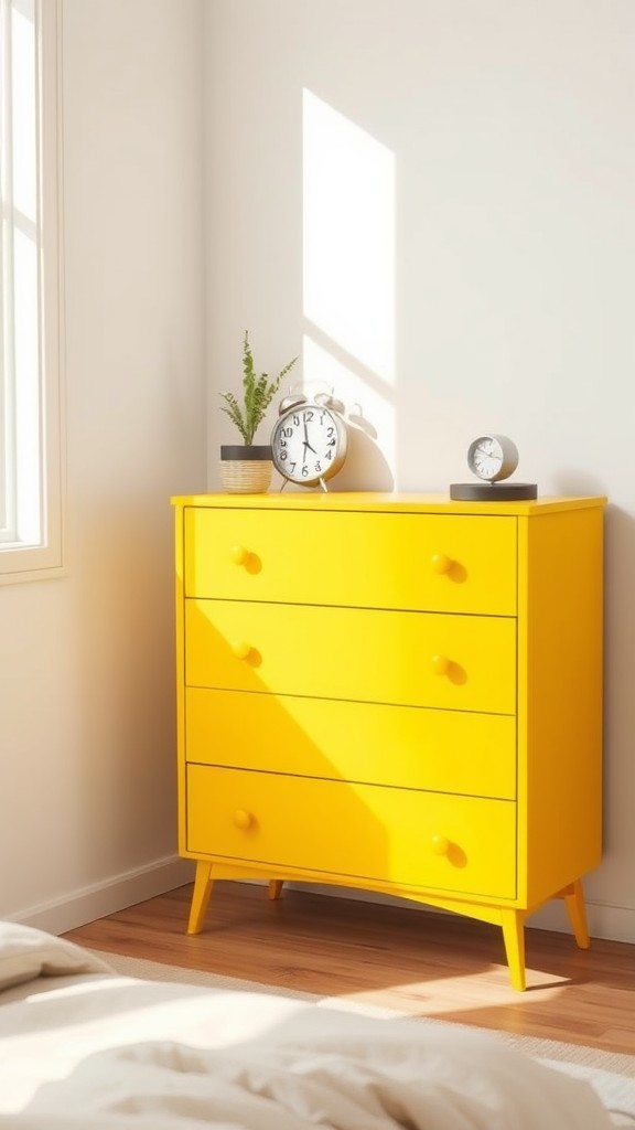 Yellow Dresser or Nightstand