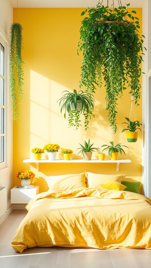 Yellow Plants and Greenery