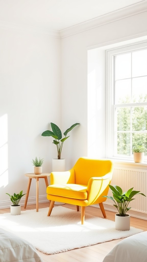 Yellow Statement Chairs