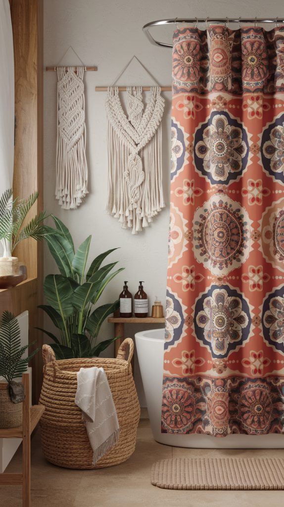 Bohemian Shower Curtains