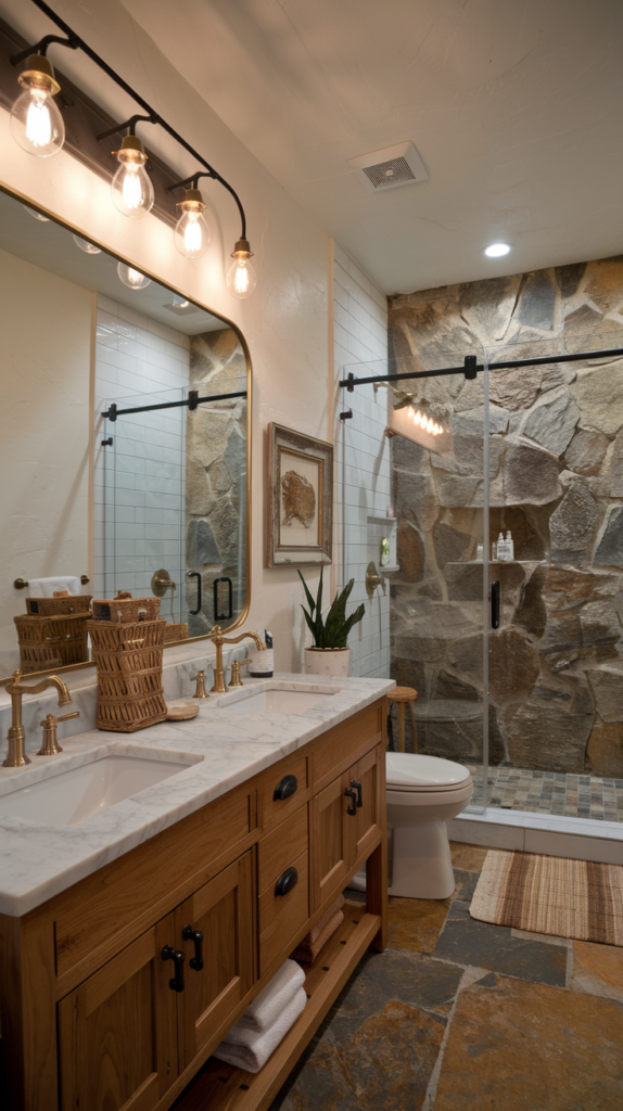 Natural Stone Accents for Elegance