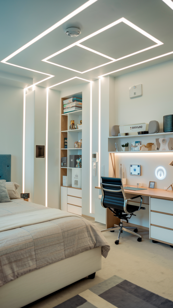 Tech-Inspired Smart Room