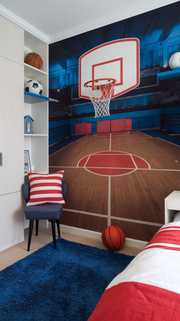 Themed Sports Room