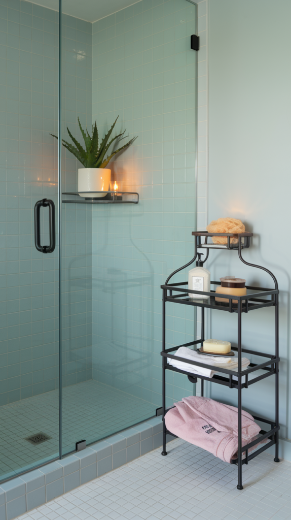 Trendy Shower Shelving