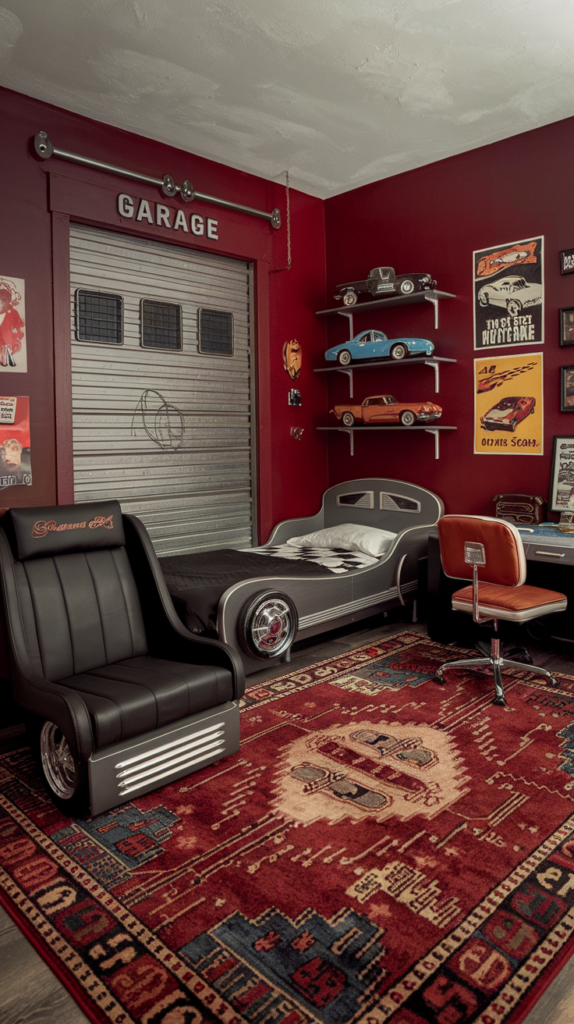 Vintage Car Garage Theme