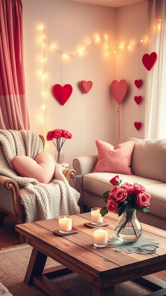 cozy valentine’s home decor ideas