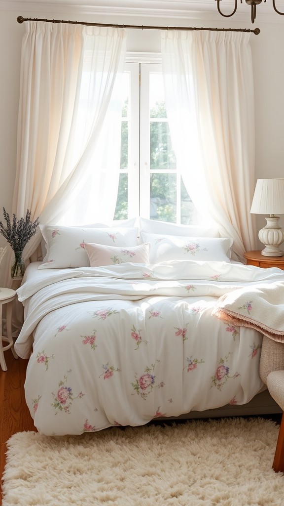 elegant spring bedding ideas for a dreamy bedroom