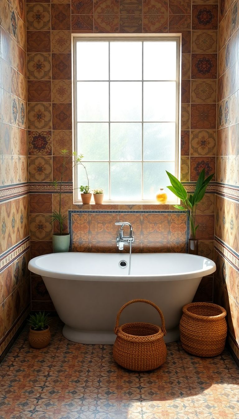 Ethnic-Inspired Tile Patterns