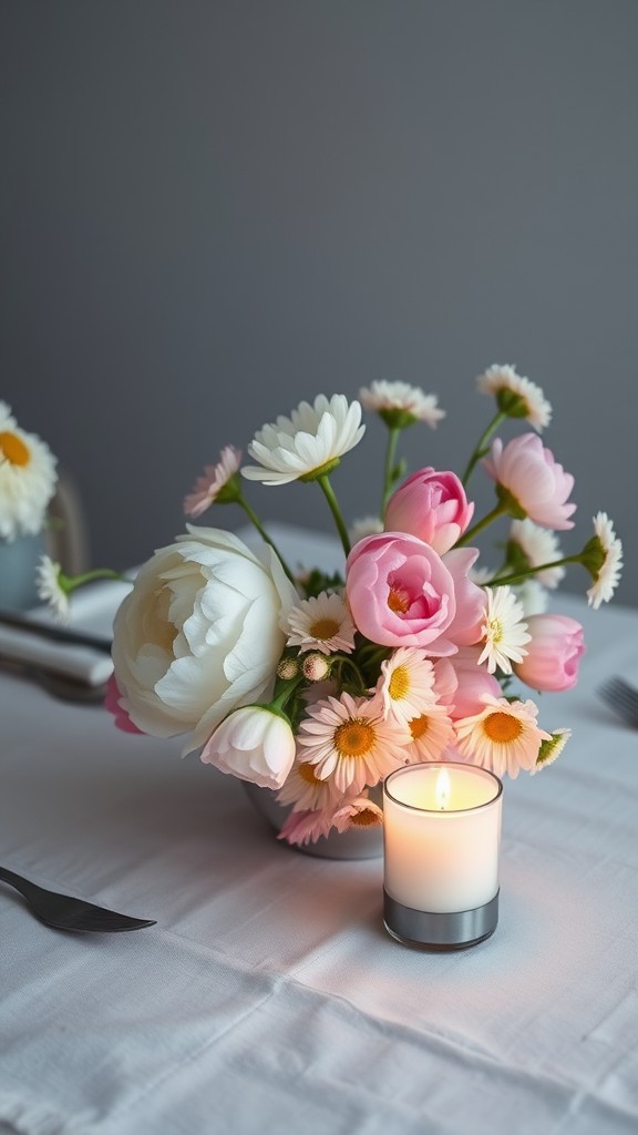 Floral Arrangements with Seasonal Blooms