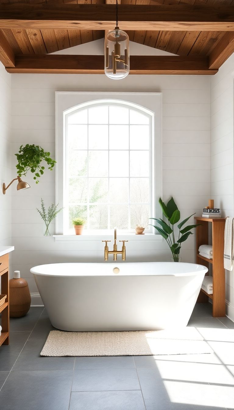 Freestanding Bathtub as a Focal Point