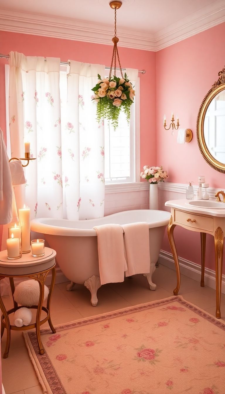 girly bathroom ideas