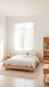 minimalist spring bedroom ideas for a clean look