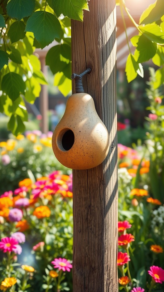 Mounting Your Gourd Birdhouse