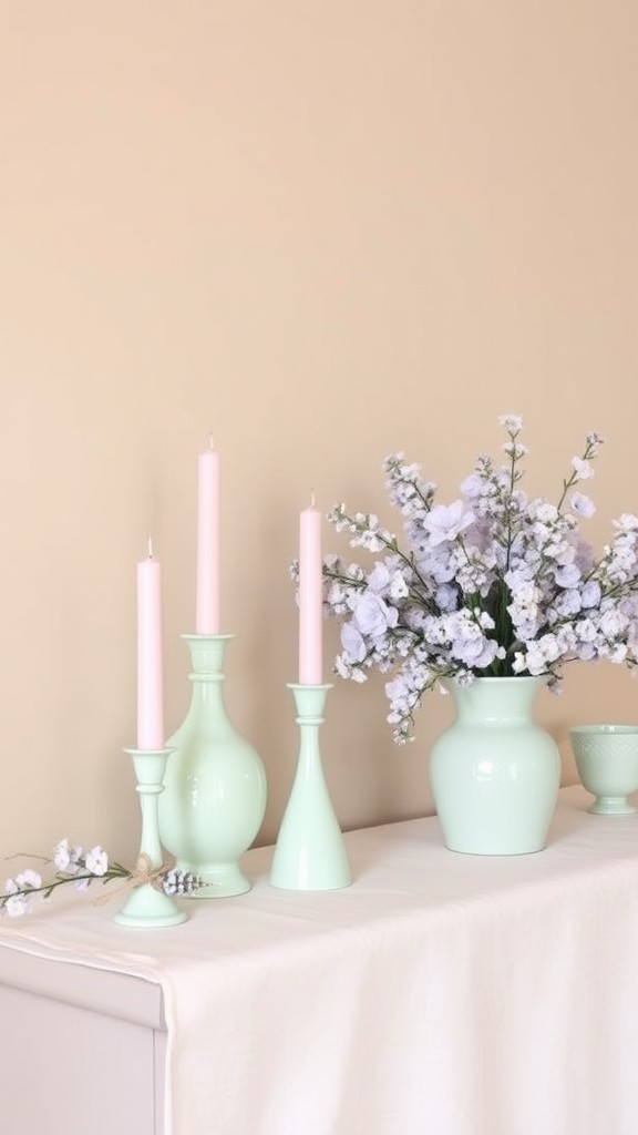 Pastel Color Accents