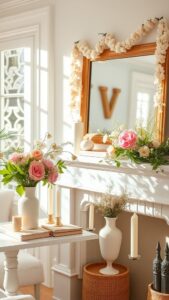 simple spring mantel decor ideas to transform your living room