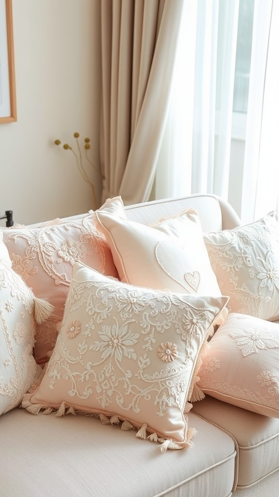 Soft, Romantic Cushion Covers