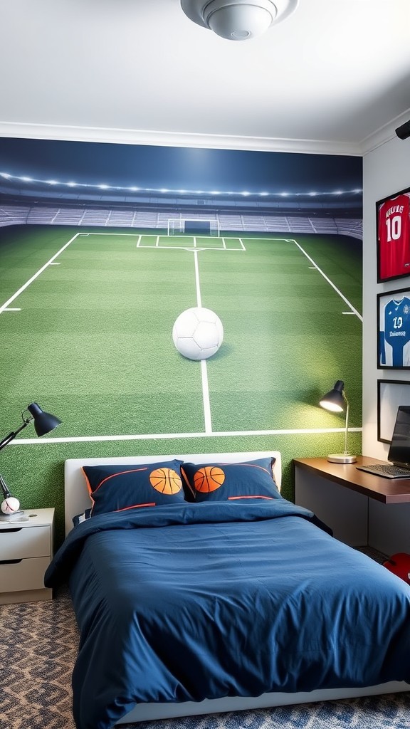 Sports-Themed Decor