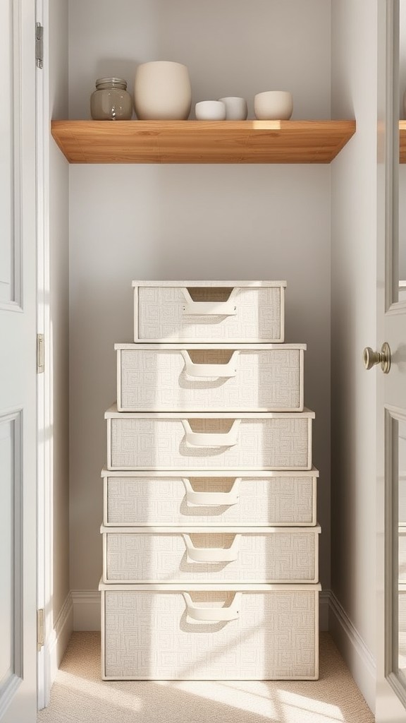 Stackable Storage Boxes