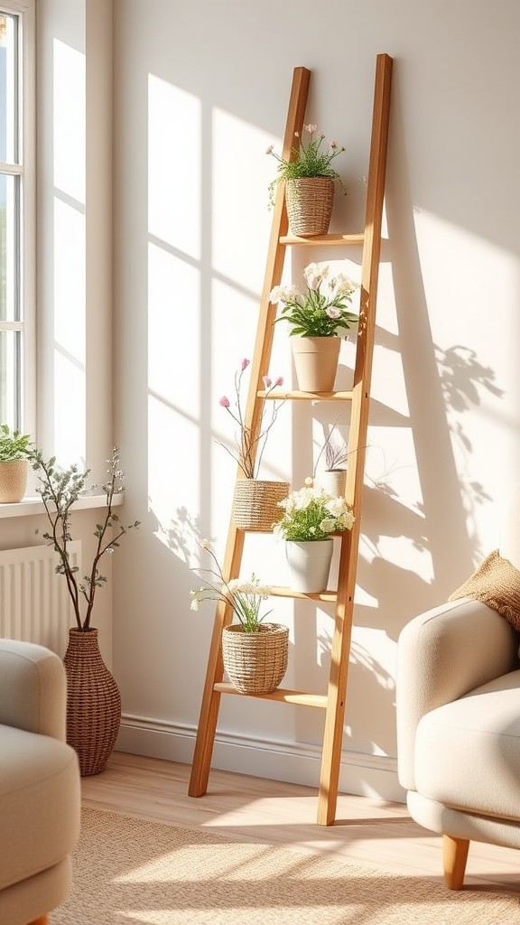 Use Decorative Ladder Displays