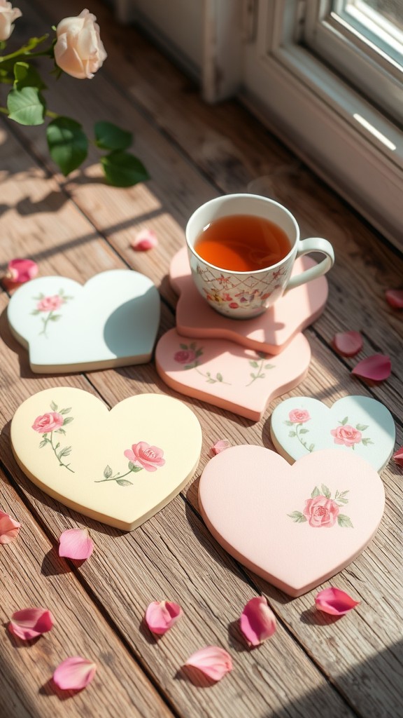 Valentine's Day Themed Coasters