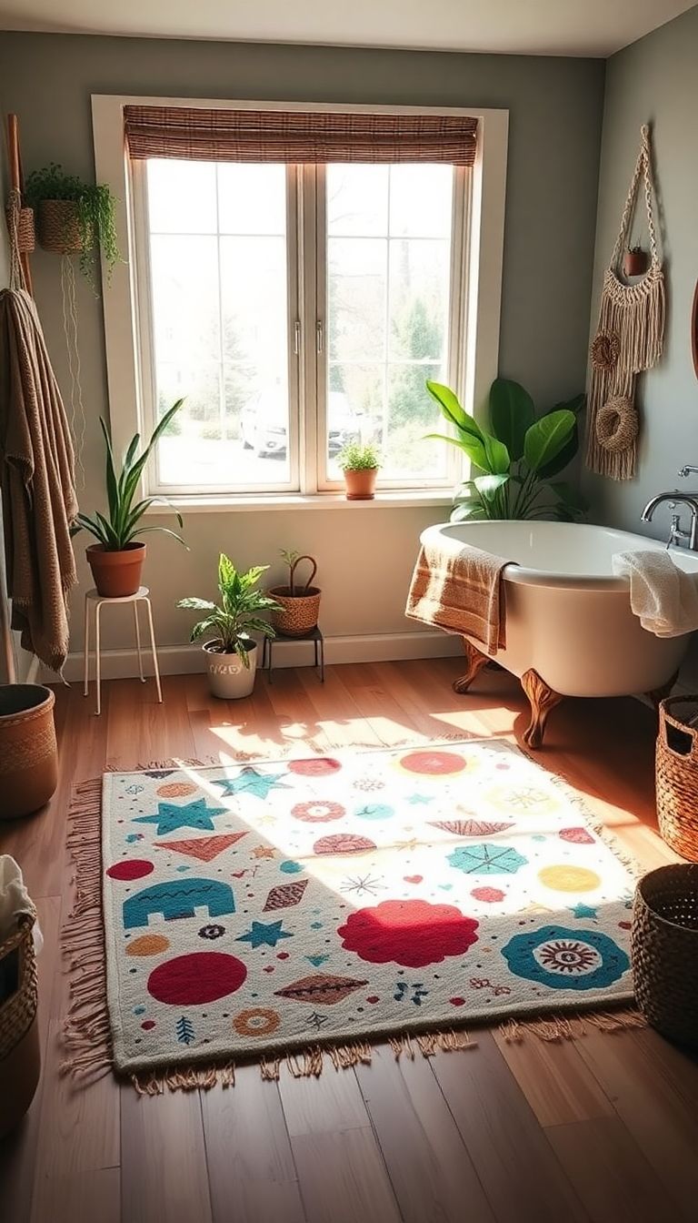 Whimsical Shower Mats