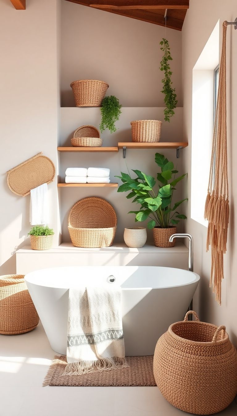 Woven Baskets for Storage