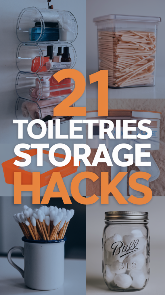 21 Toiletries Storage Hacks